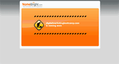 Desktop Screenshot of digitalmarketingbootcamp.com